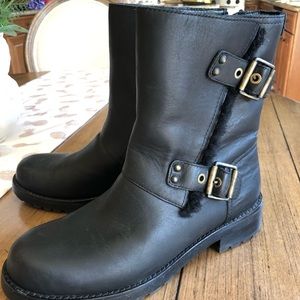 Size 7 UGG moto boots